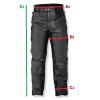 SUR MESURE - Pantalon en Cuir Homme ou Femme Avec ou Sans lacets , Noir ou en couleur