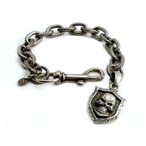 Bracelet / Gourmette Tête de Mort SKULL