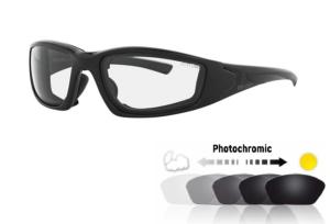 LUNETTE DE SOLEIL JOHN DOE - GRIS PHOTOCHROMIQUE POUR MOTO BIKERS