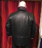 * Sur Commande & sur Mesure * Blouson en Cuir  Noir (ref 0445A)