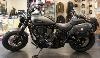 Made In Italie : Paire de Sacoches latérale + Rool bag en Cuir véritable couleur Noir Pour Indian Chief Dark Bobber 2022