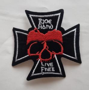 Patch / écusson Croix de Malte SKULL