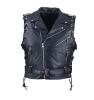 * SUR MESURE * A l'unité ou en lot : Gilet en Cuir sur mesure / personnalisation possible (couleur, modèle , logo options ect ) 