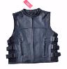 * SUR MESURE * A l'unité ou en lot : Gilet en Cuir sur mesure / personnalisation possible (couleur, modèle , logo options ect ) 