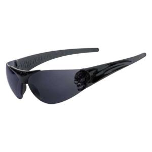 Helly Paire de lunette noir tete de mort Skull protection UV 400