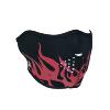 Masque / cagoule de protection contre le froid ou les insectes red Flames