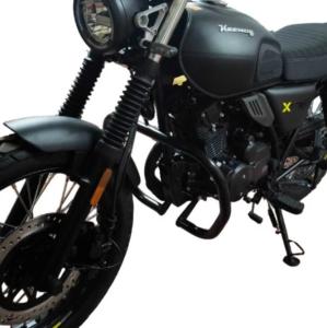 PARE-CARTERS crash bar  Tube de protection 30mm Chrome ou Noir pour KEEWAY X-LIGHT 125