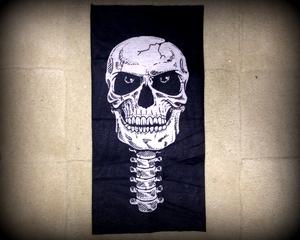 Tour de cou de protection " Visage Tête de Mort " SC-0109