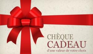 Pas d'idée ? Offrez un chèque cadeau !