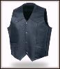 * SUR MESURE * A l'unité ou en lot : Gilet en Cuir sur mesure / personnalisation possible (couleur, modèle , logo options ect ) 