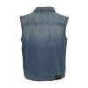 Gilet sans manche / Veste en jeans sans manche couleur denim 