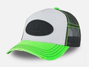 VON DUTCH casquette cap hat adulte réglable vert jaune fluo ( SUM/COL )