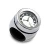  Montre Horloge Chrome pour guidon de 1" à 1-1/4" pour moto ou trike 